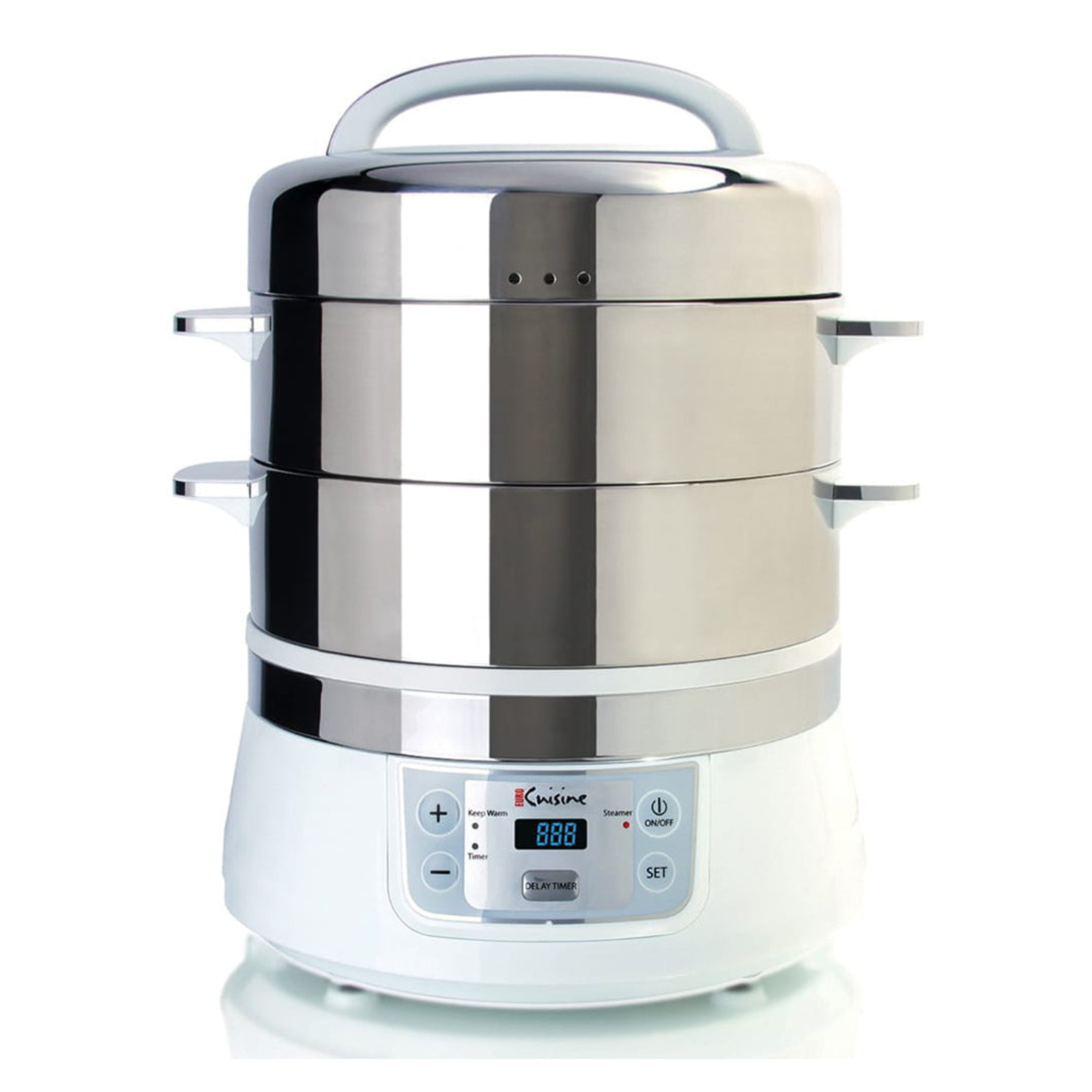 Euro Cuisine FS2500 Stainless Steel Electric Food Steamer