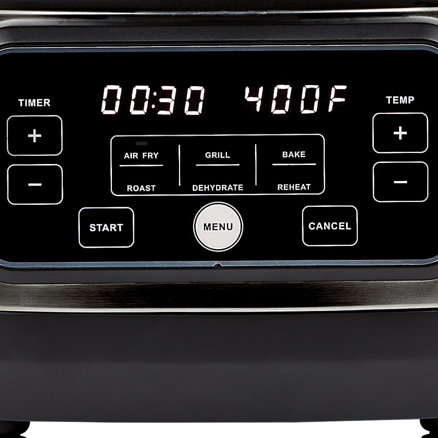PowerXL Grill Air Fryer Home, Black, 5.5 Quart