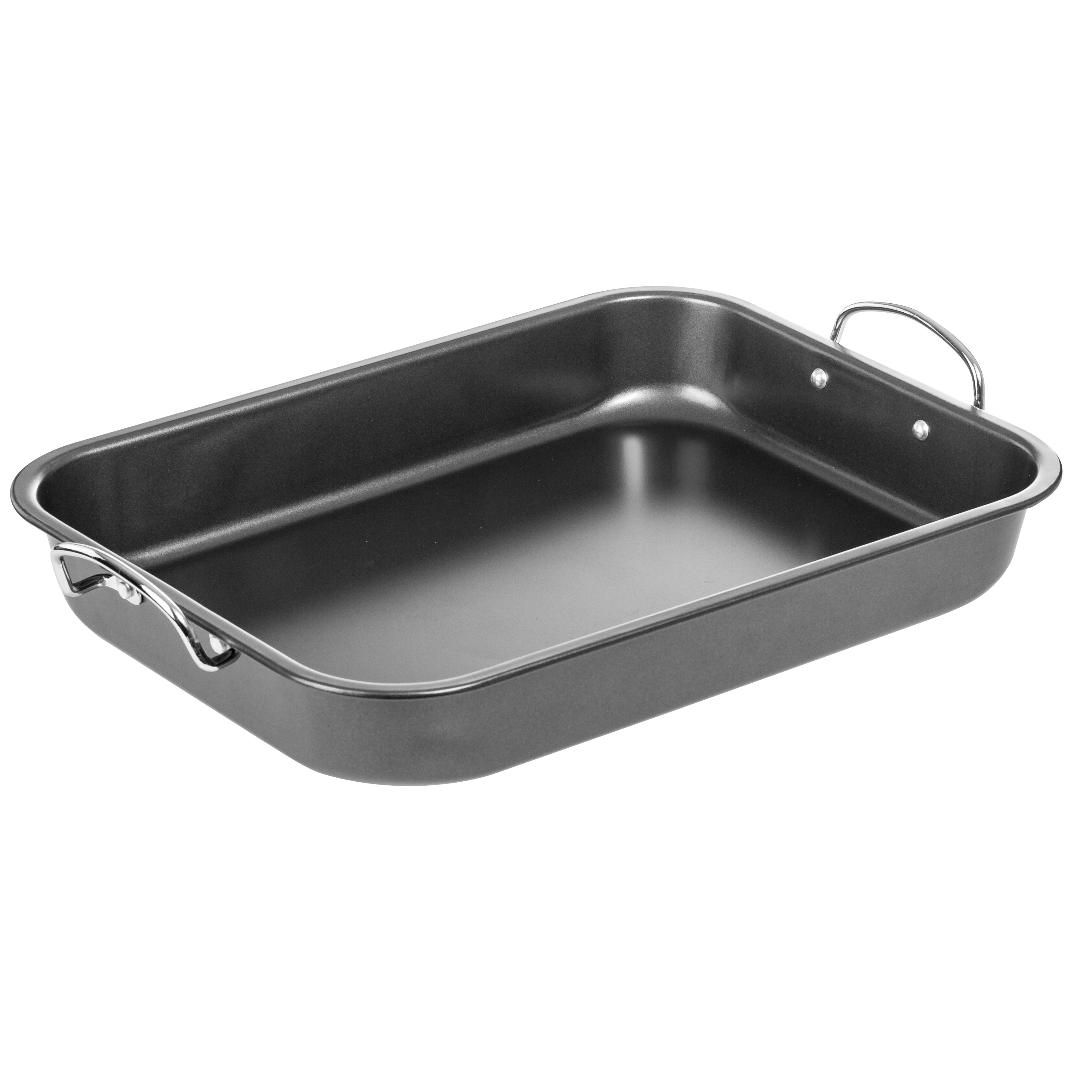 Imperial Home 15” x 11" Roasting Pan with Flat Rack