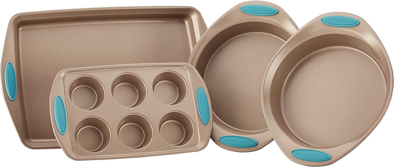 Rachael Ray Cucina Nonstick Bakeware Set Baking Cookie Sheets