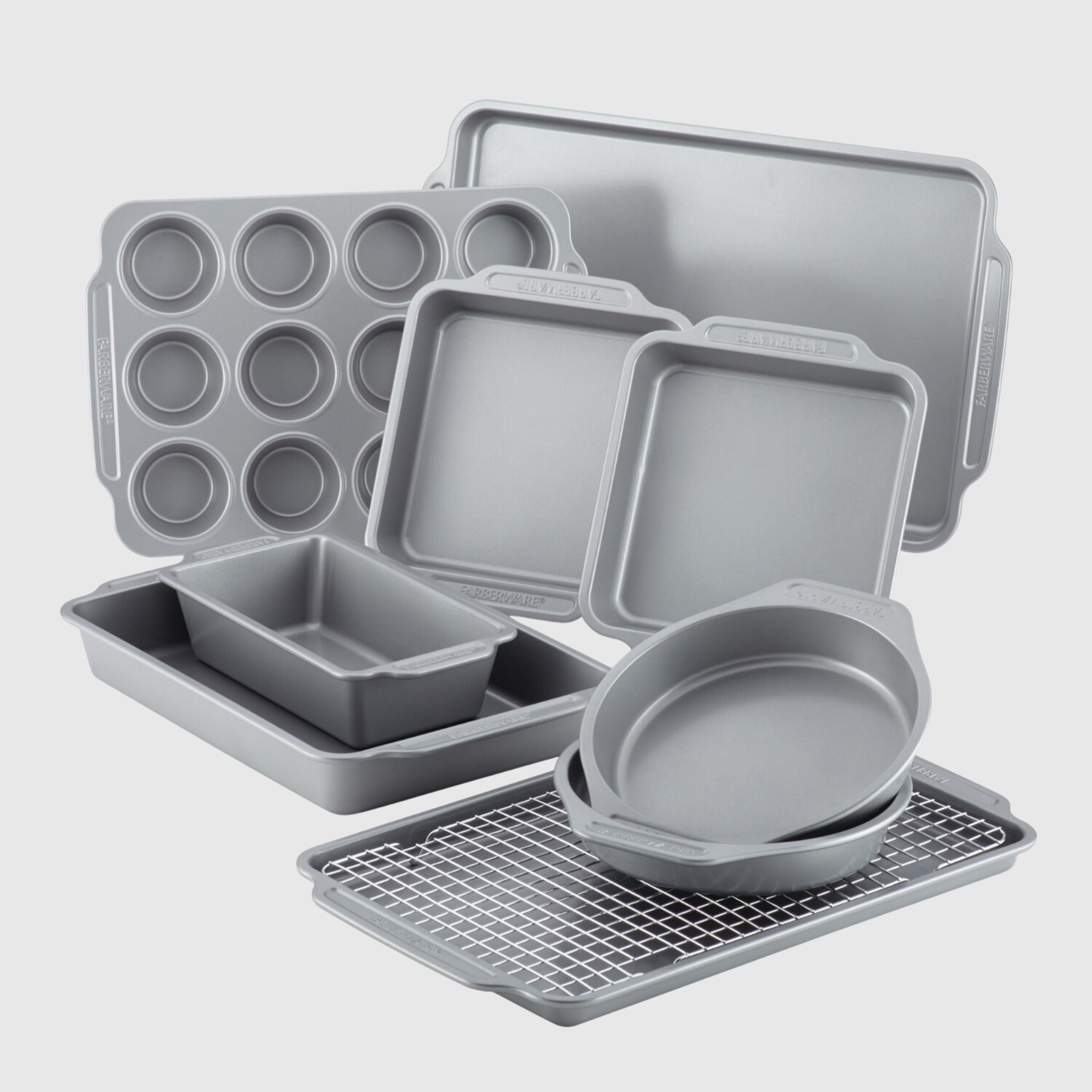 Farberware 10-Piece Nonstick Bakeware Set