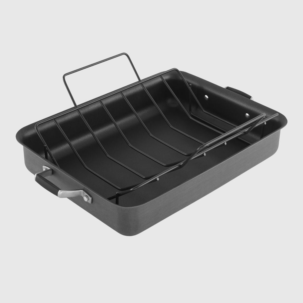 Select by Calphalon Hard-anodized Nonstick 16-Inch Roaster with Rack