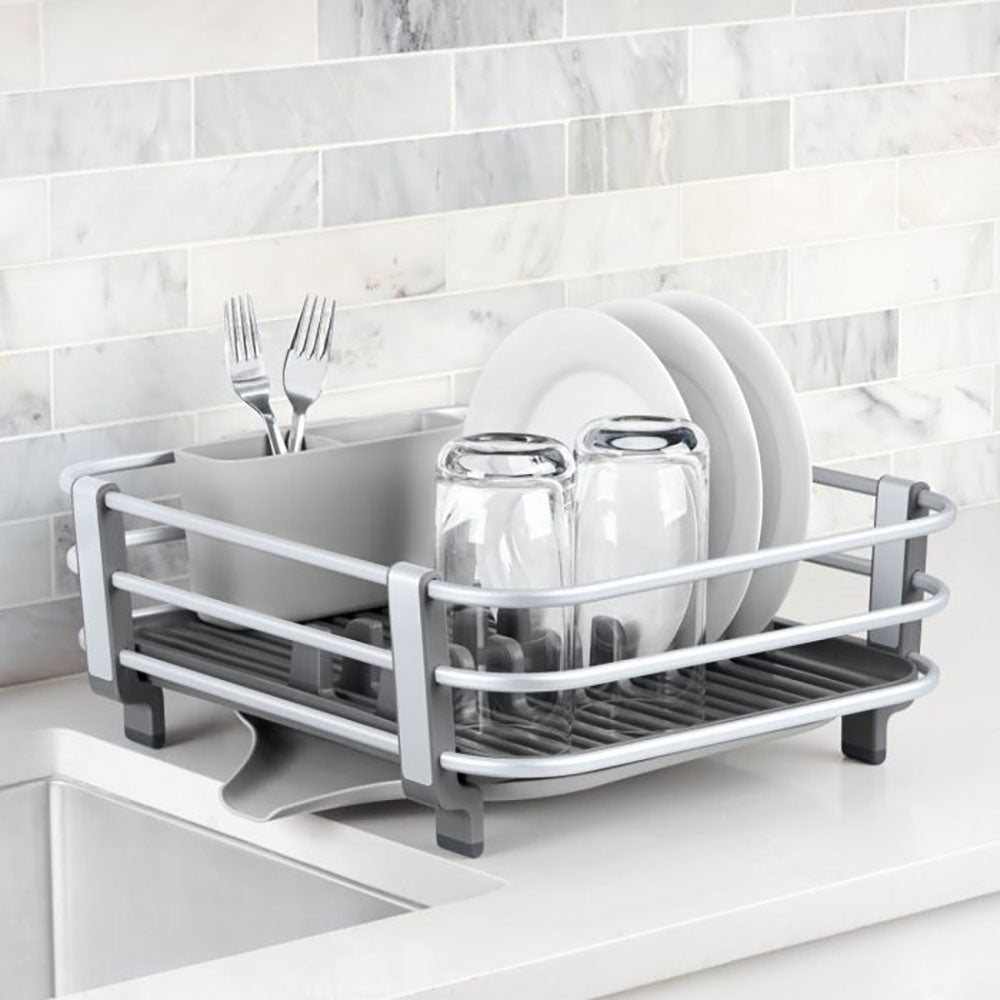 Oxo Good Grips Large Aluminum Kitchen Sink Dish Rack Drying Tray Drainer