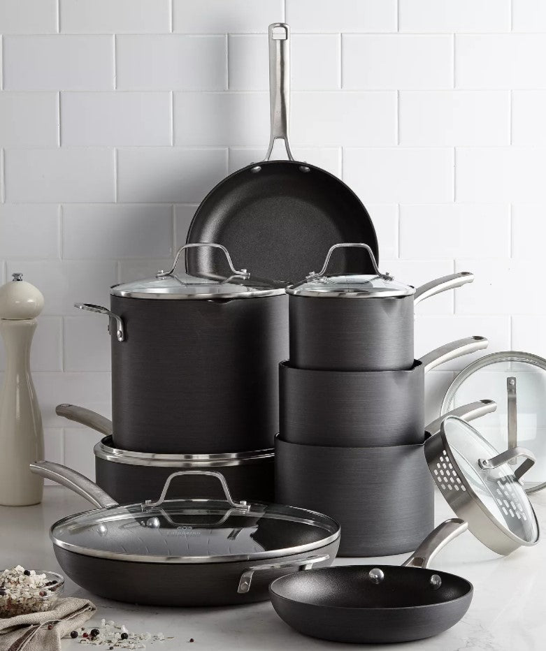 Classic Nonstick 14-Pc. Cookware Set