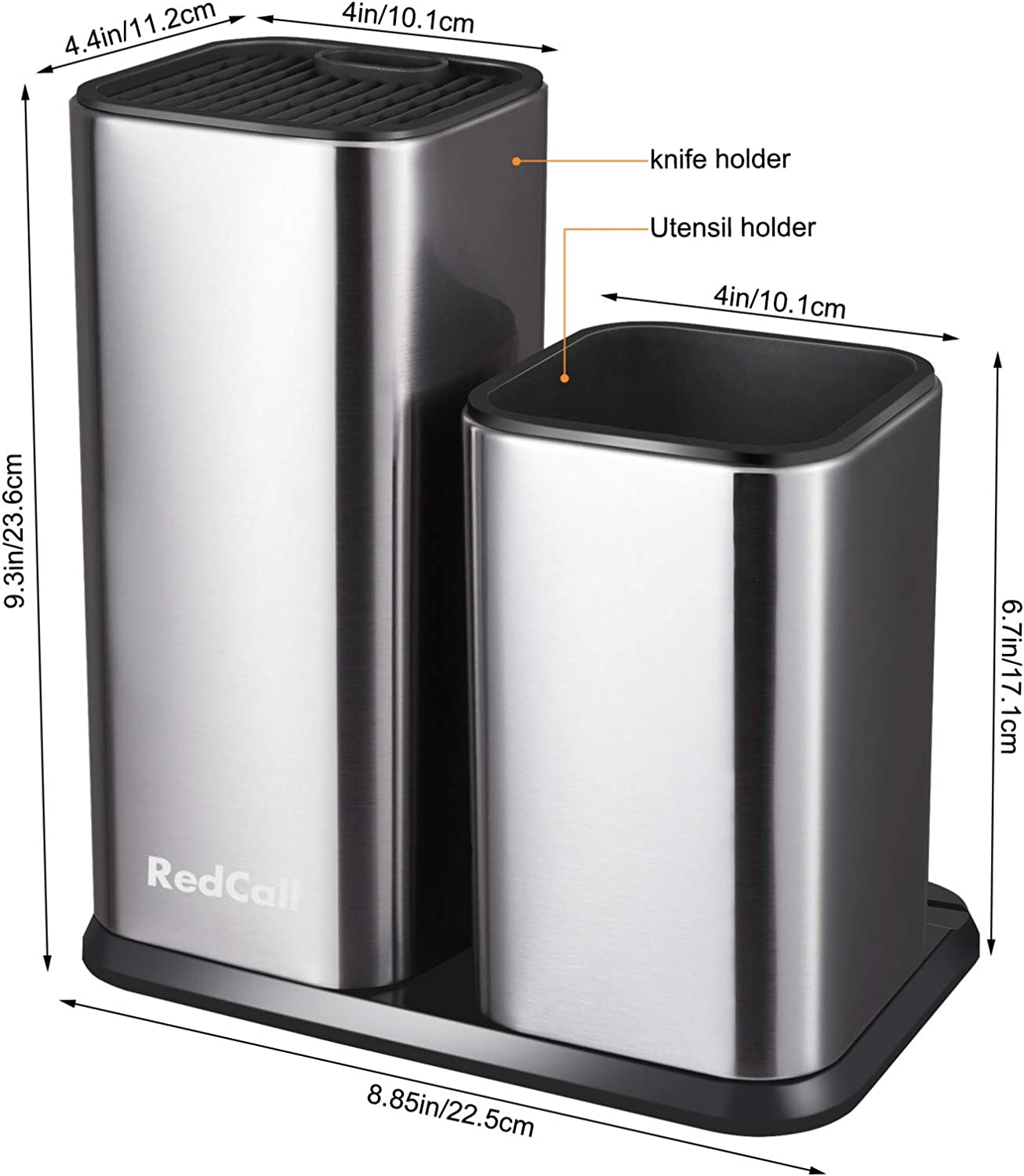 All-Clad Universal Knife Block Without Knives / Storage Organizer