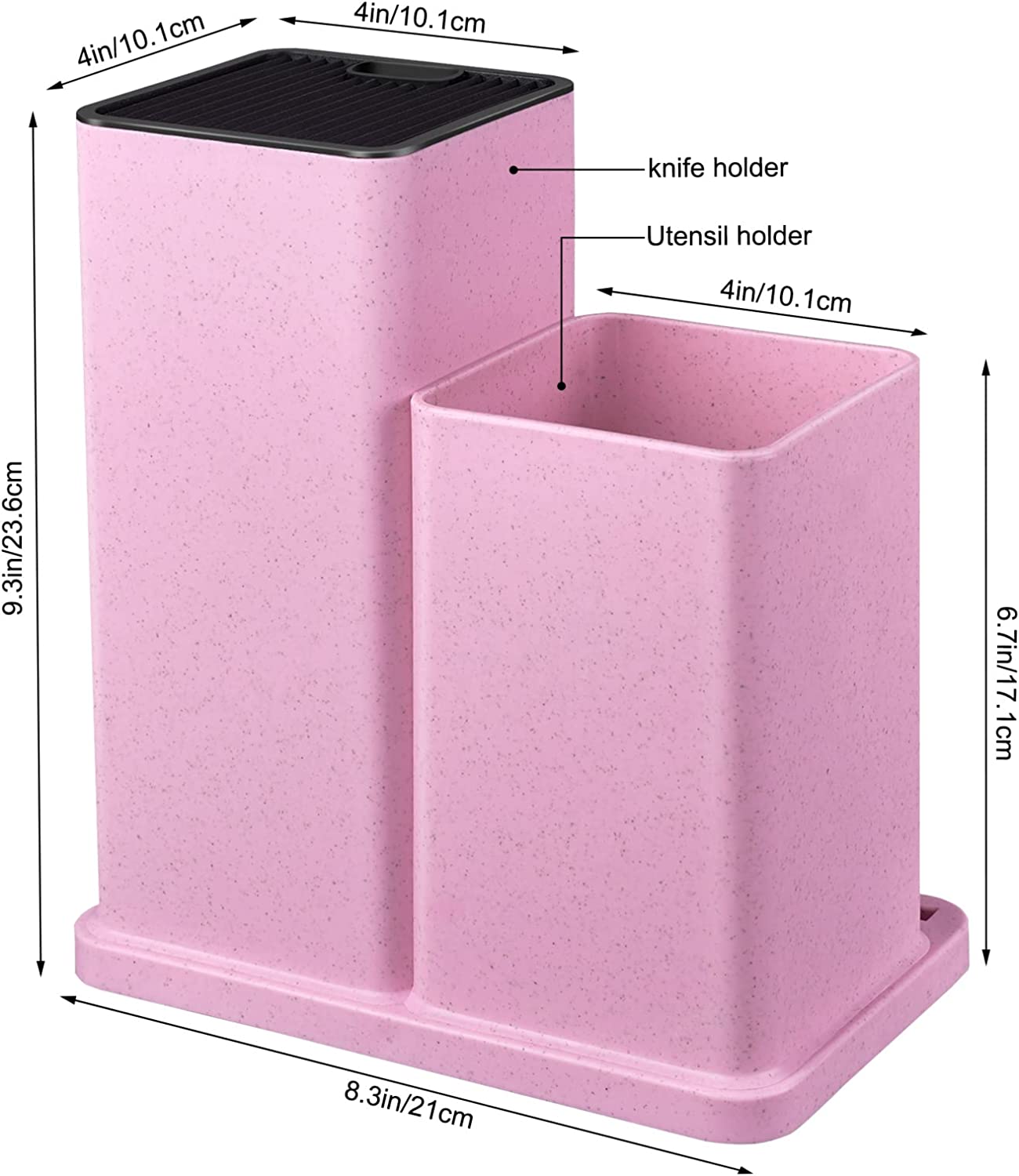 All-Clad Universal Knife Block Without Knives / Storage Organizer
