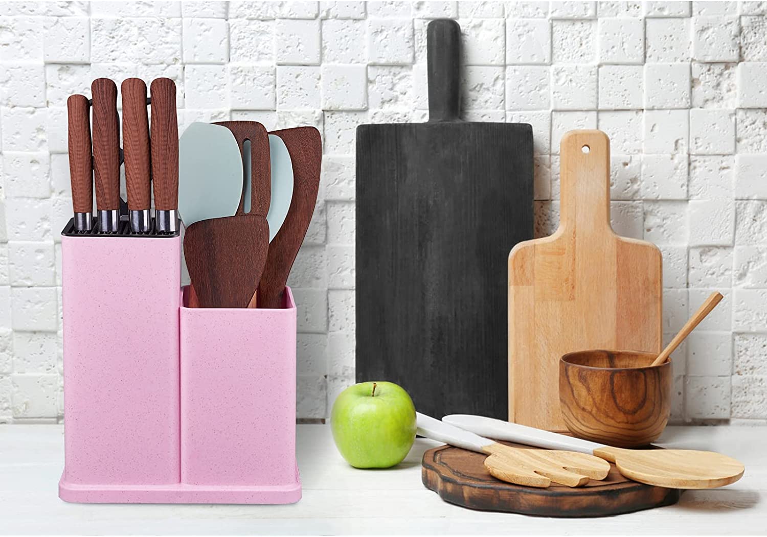 All-Clad Universal Knife Block Without Knives / Storage Organizer