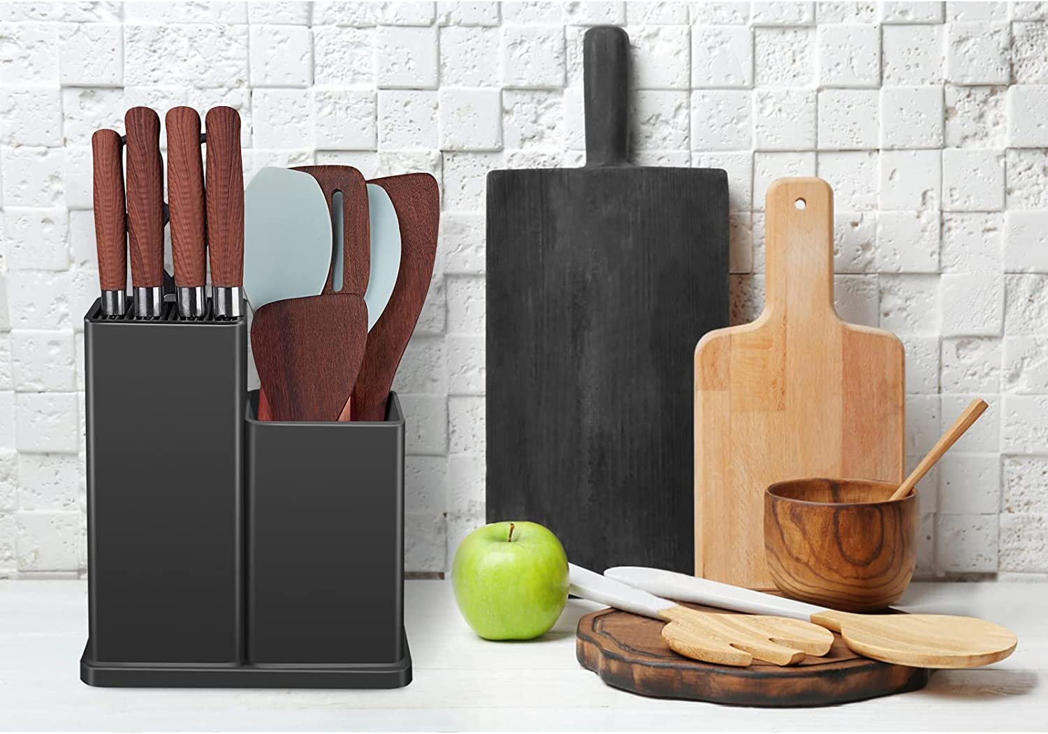 All-Clad Universal Knife Block Without Knives / Storage Organizer