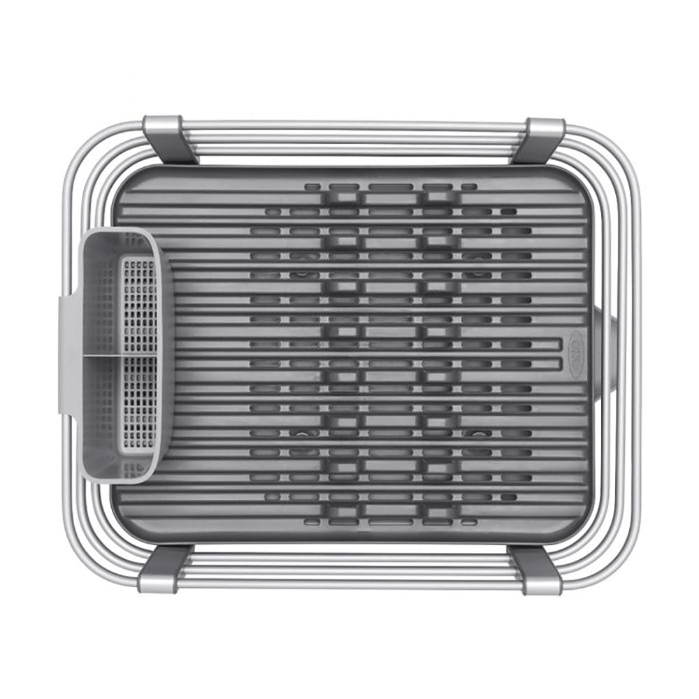 Oxo Good Grips Large Aluminum Kitchen Sink Dish Rack Drying Tray Drainer