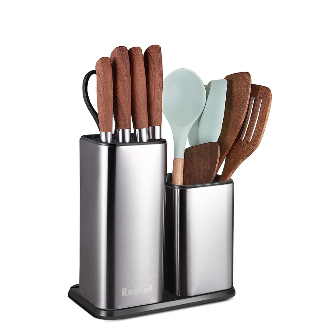 All-Clad Universal Knife Block Without Knives / Storage Organizer