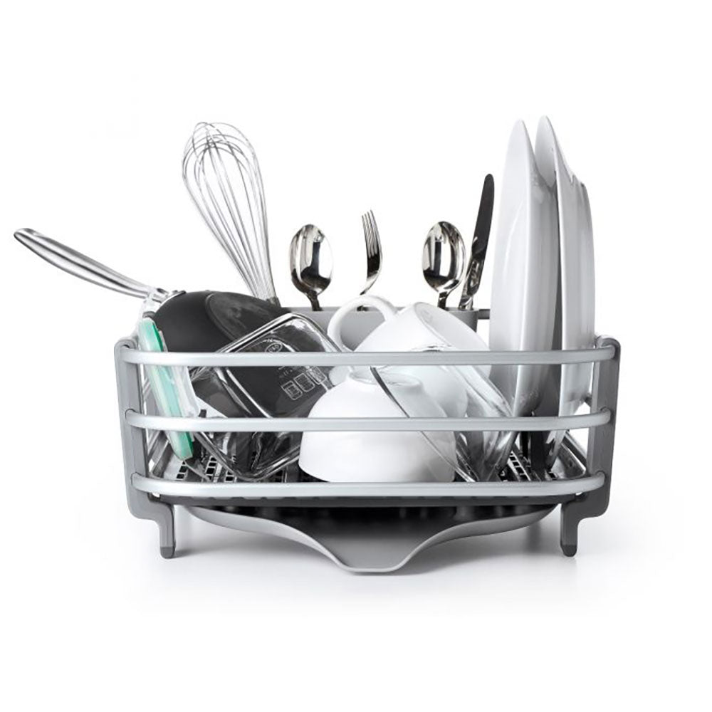 Oxo Good Grips Large Aluminum Kitchen Sink Dish Rack Drying Tray Drainer