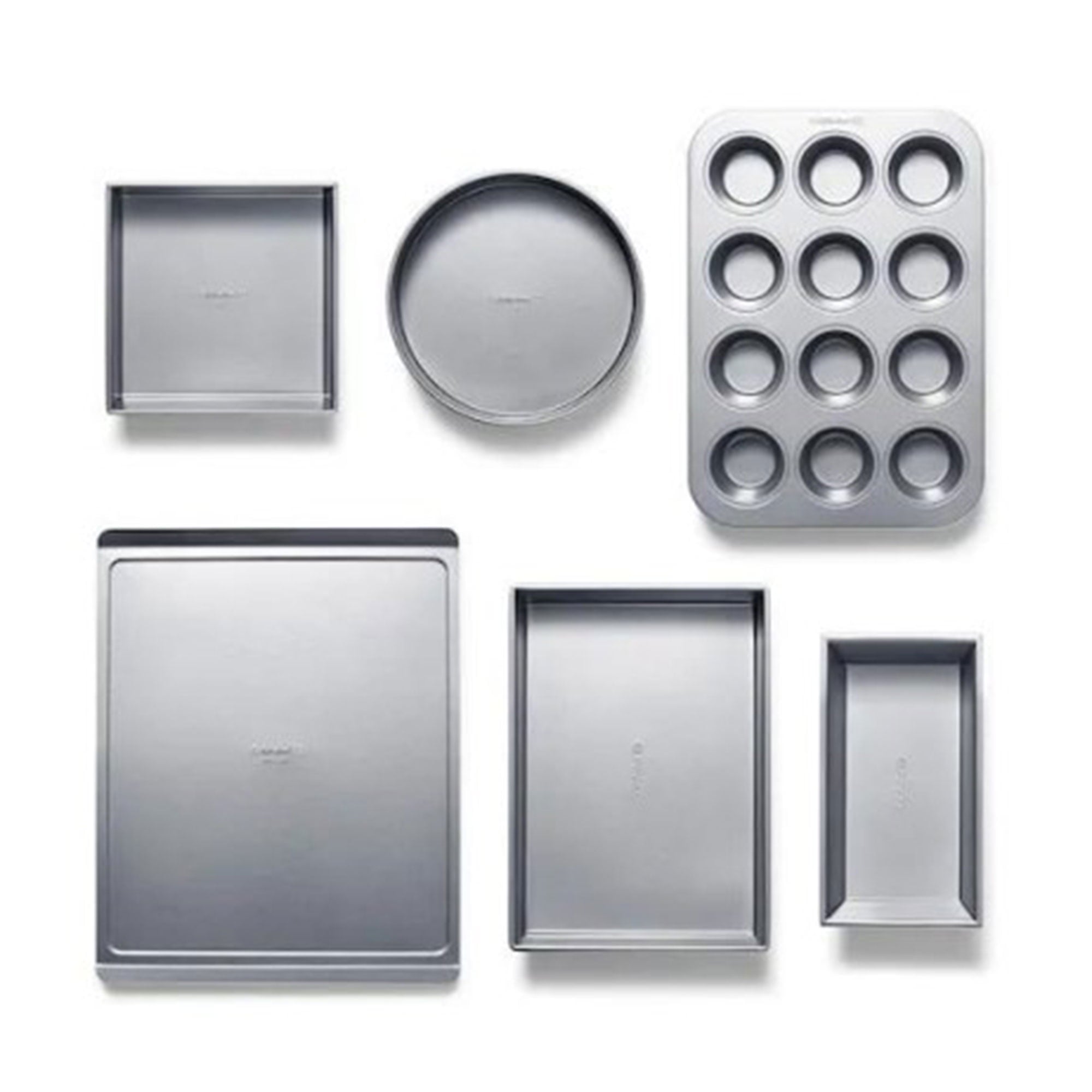 Calphalon 6 Piece Nonstick All Purpose Bakeware Set w Cookie Sheets, Silver